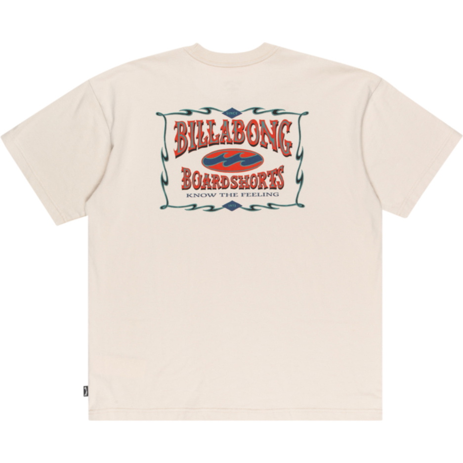 2025 Billabong Double Spread OG T-shirt Til Mænd 24A353518 - Chino